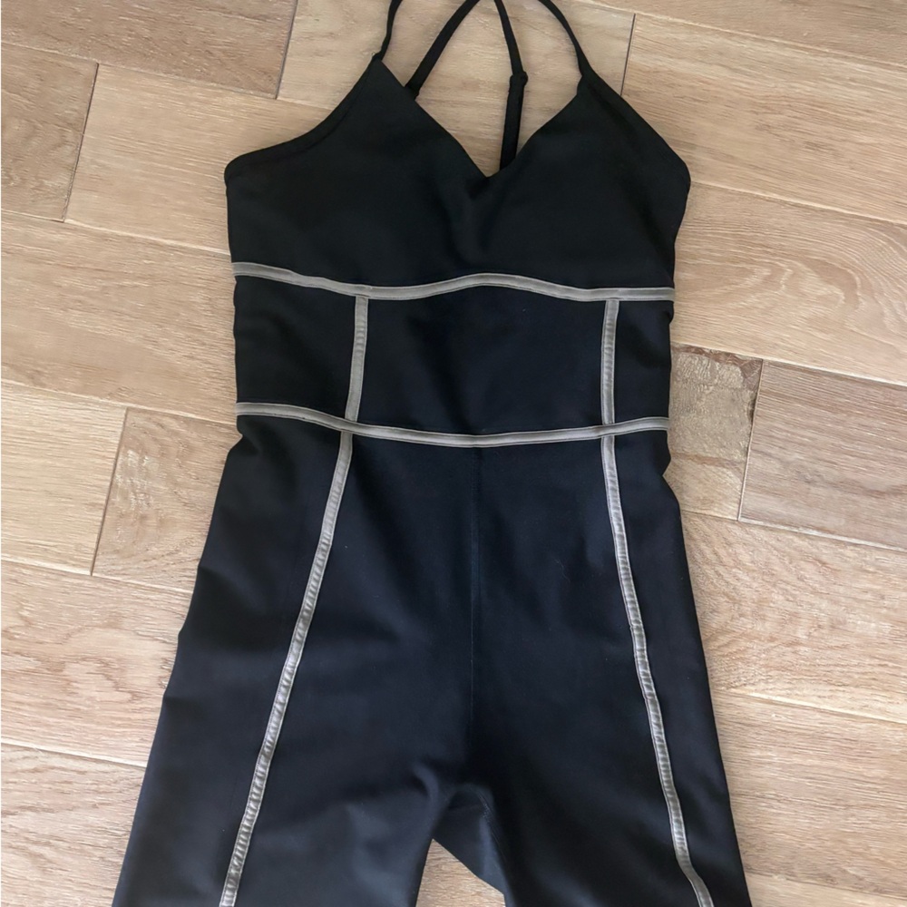 Abercrombie & Fitch Black and Gray Backless Dress